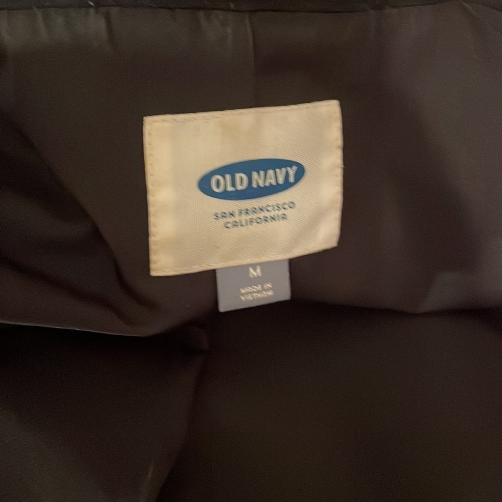 Old Navy women’s blazer Medium 8 10 jacket black basic business casual stretch - Picture 3 of 5